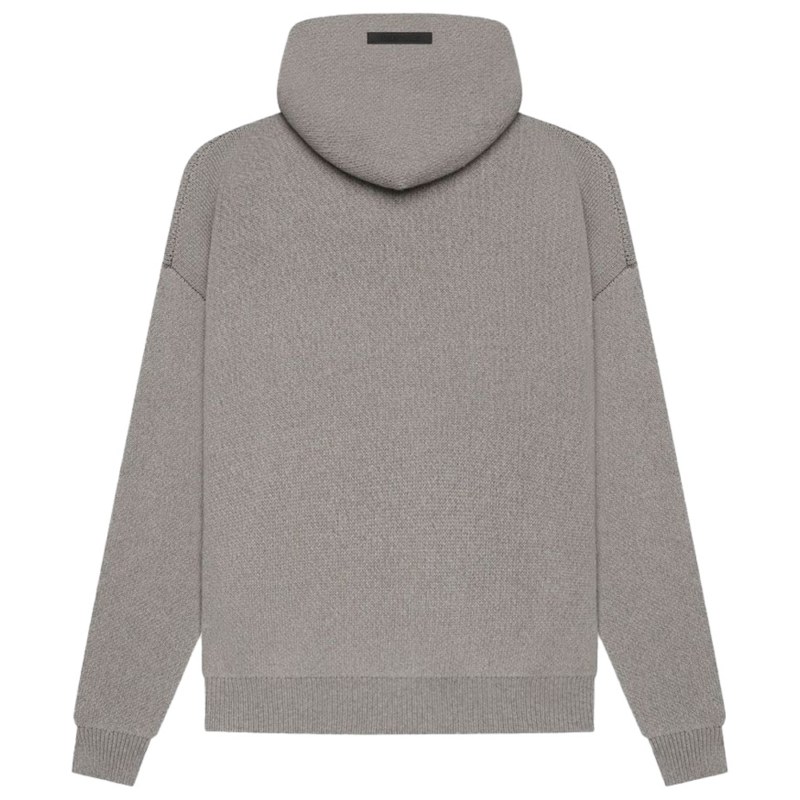 Fear Of God Essentials Knit Pullover Hoodie (SS21) Dark Heather Oatmeal