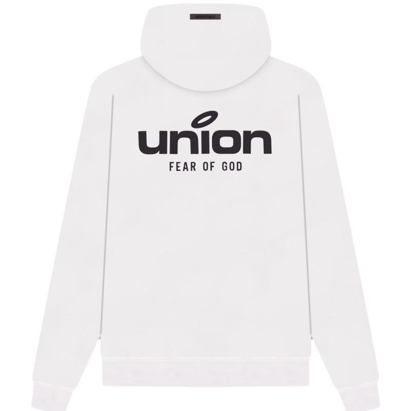 Fear Of God X Union 30 Year Vintage Hoodie White